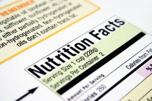 Nutrition facts